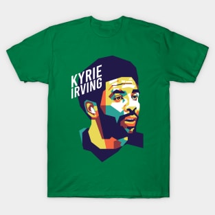 Kyrie Irving on WPAP Style #1 T-Shirt